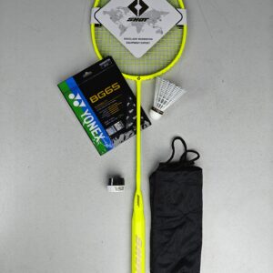 SHOT Full Fiver Badminton Racket ফুল কমপ্লিট + গ্রিপ, ফেদার ফ্রী